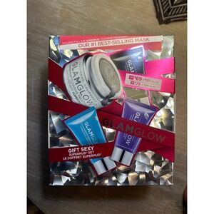 NWT Glamglow KIT Supermud Clearing Pure Treatment Masks Anti aging‎
